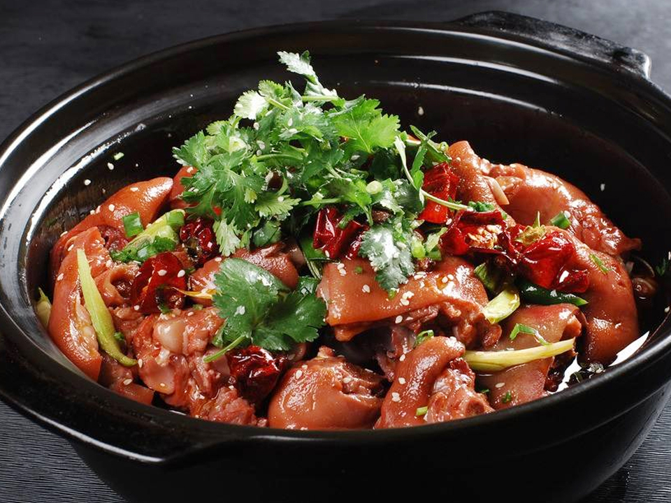 糯香干鍋豬蹄培訓菜品展示2