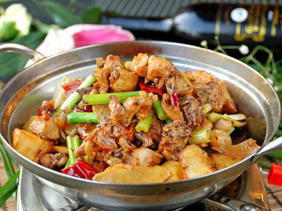 干鍋兔培訓菜品展示5